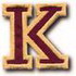 "K" Small Athletic Letter