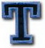 "T" Small Athletic Letter