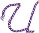 "U" Rope Alphabet 2.5"