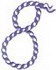 "8" Rope Number 2.5"