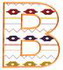"B" Southwest Alphabet