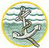 Anchor W/waves