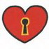 Heart W/keyhole