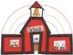 Schoolhouse Applique