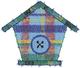 Plaid Birdhouse