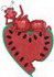 Ant & Watermelon Applique