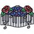 Stain Glass Roses W/piano