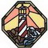 Stain Glass Lighthouse