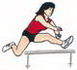 Woman Hurdler