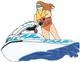 Female Jet Skier