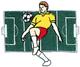 Soccer Player Logo