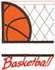 Basketball Applique