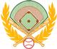 Baseball Diamond Crest