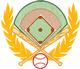 Baseball Diamond Crest