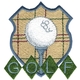 Golf Crest W/ Ball & Tee