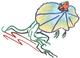 Running Frill Lizard