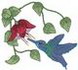 Hummingbird & Fuchsia