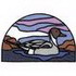 Stain Glass Pintail Duck