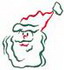 Santa Claus Outline