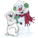Snowman & Polar Bear