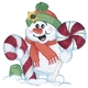 Snowman W/candy