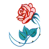 ROSE APPLIQUE