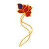 APPLIQUE FLOWER