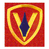 15TH ML DIVISION (SEWN ON RED)