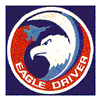 F-15 EAGLE DRIVER (SEWN ON BLUE)