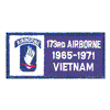 173RD AIRBORNE VIETNAM 65-71