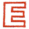 BLOCK LETTER E