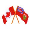 FLAGS OF CANADA & ONTARIO