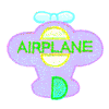 AIRPLANE APPLIQUE