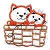 KITTENS IN A BASKET