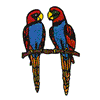 PARROTS PERCHING