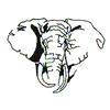 ELEPHANT HEAD OUTLINE