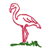 FLAMINGO OUTLINE