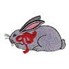 BUNNY W/RIBBON