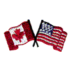 CANADIAN/AMERICAN FLAGS