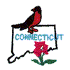 CONNECTICUT OUTLINE & BIRD