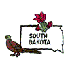 SOUTH DAKOTA OUTLINE & BIRD