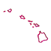 HAWAII STATE OUTLINE