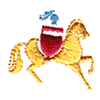 KNIGHT ON HORSEBACK - SMALL