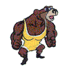 WRESTLING BEAR