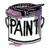 PAINT CAN W/BRUSH