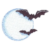 MOON WITH BATS