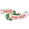 HAPPY HOLLY-DAYS