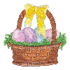 BASKET WITH EGGS