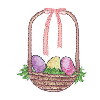 BASKET W/EGGS