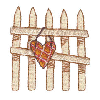 FENCE WITH A HEART
